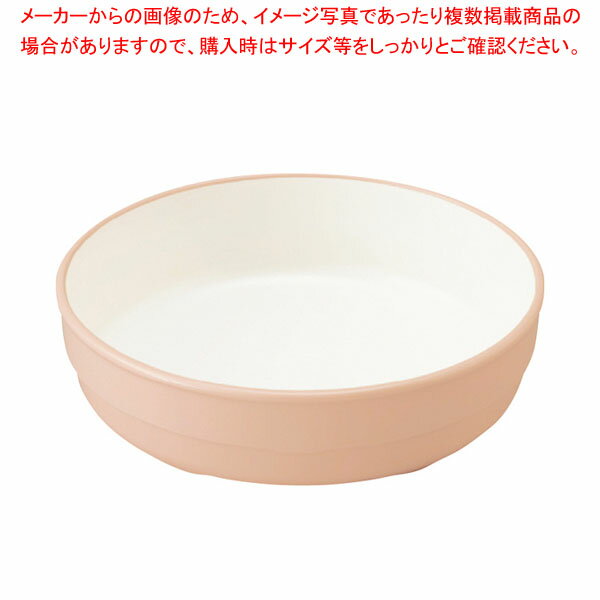 【まとめ買い10個セット品】E-エポカルカラー食器 深皿 PNS-314EP ピンク【厨房館】