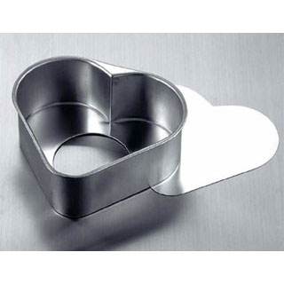 【まとめ買い10個セット品】【ブリキハート底取デコ缶 12】【厨房器具 製菓道具 飲食店】 【バレンタイン 手作り】【厨房館】