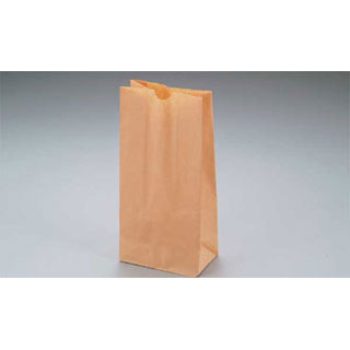 【まとめ買い10個セット品】【角底袋 クラフト無地［500枚入］ NO.4】【厨房器具 製菓道具 飲食店】 【バレンタイン 手作り】【厨房館】