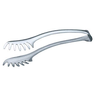 Confectionery Goods - 【まとめ買い10個セット品】ピアッツァ 18-10 スパゲティトング 010700 【業務用 トング 使いやすい トング キッチンツール キッチン用品 とんぐ かわいい tonngu 販売】 【バレンタイン 手作り】【厨房館】