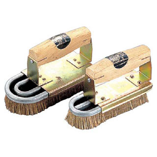 【まとめ買い10個セット品】真鍮レンジブラシ 小　名調【厨房館】