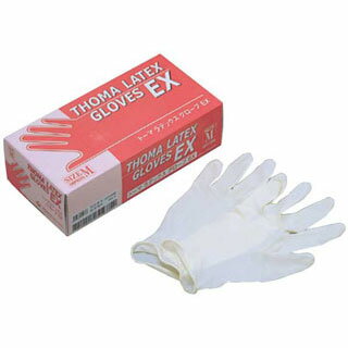 【まとめ買い10個セット品】【トーマラテックスEX手袋［100枚入］ S】【厨房器具 製菓道具 飲食店】【厨房館】