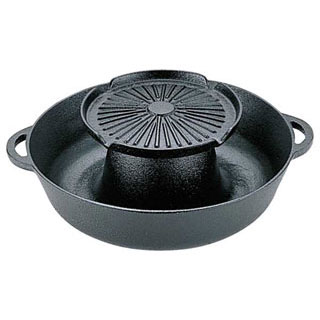 【まとめ買い10個セット品】焼きしゃぶ鍋A27cm【厨房館】