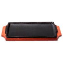 【まとめ買い10個セット品】トキワステーキ皿 322デラックス角S型 29cm 【売れ筋 ステーキ用鉄板 ステーキ 鉄皿 ステーキ皿 ステーキプレート 業務用 ...