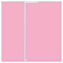 【まとめ買い10個セット品】SF壁面用枠型フレーム ホワイト 1本 61-9-5-1 【 システム什器 スタンダードフレーム(SF) 本体 SF90壁面タイプ専...