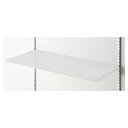 【まとめ買い10個セット品】BR50 薄型スチール棚 W60×D30cm ホワイト 61-555-37-3 【 システム什器 BR50(ベーシックラック) ゴン...