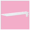 【まとめ買い10個セット品】BRスチール棚用3段可変ブラケットD350用 ホワイト (溶剤塗装タイプ) 61-555-39-4 【 システム什器 BR50(ベー...