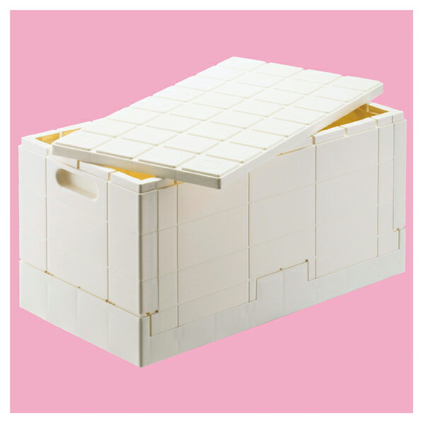 スタッキングコンテナボックス ホワイト 1台 61-661-87-2 【厨房館】