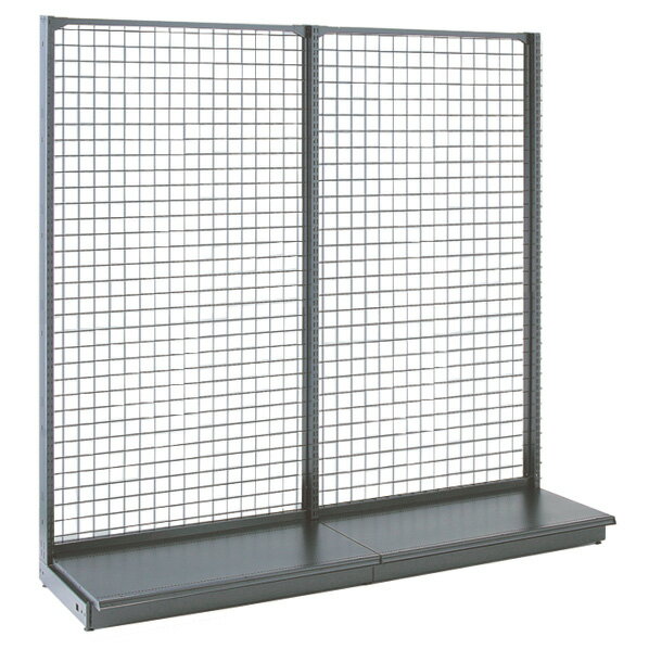 KZ鉄地グレー片面ネットタイプ90×165 本体 61-534-39-4 【厨房館】