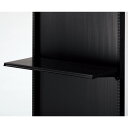 【まとめ買い10個セット品】KV棚板セット60cm ブラックD45cm 61-535-45-5 【厨房館】