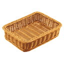 【まとめ買い10個セット品】PP製バスケット H10cm ブラウン 1個 61-778-54-4 【厨房館】