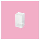 クリアボックス 7×7×14cm 10枚 61-549-82-5 【ラッピング用品 ギフトボックス クリアボックス クリアボックス】【厨房館】