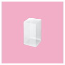 クリアボックス 8×8×16cm 10枚 61-549-82-8 【ラッピング用品 ギフトボックス クリアボックス クリアボックス】【厨房館】