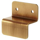 【まとめ買い10個セット品】 壁面固定金具 25mm角用 アンティークゴールド 61-16-1-1 【メーカー直送/代金引換決済不可】【店舗什器 パネル 壁面 店舗備品 仕切 棚】【厨房館】