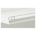 【まとめ買い10個セット品】 こぼれ止め W90cm用 61-27-17-2 【メーカー直送/代金引換決済不可】【店舗什器 パネル 壁面 店舗備品 仕切 棚】【...