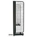 【まとめ買い10個セット品】 KS/KZ用サイドネット D45cm用 ブラック H120cm 61-28-17-1 【メーカー直送/代金引換決済不可】【店舗什器...