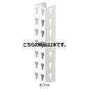 ストレージシェルフ 支柱セット ホワイト H120cm 2本 61-67-9-1 【シリーズ什器 ストレージシェルフ オプション ストレージシェルフ 支柱セット ホワイト】店舗什器 ディスプレー マネキン 装飾品 販促用品 ハンガー ラッピング】【厨房館】(3)