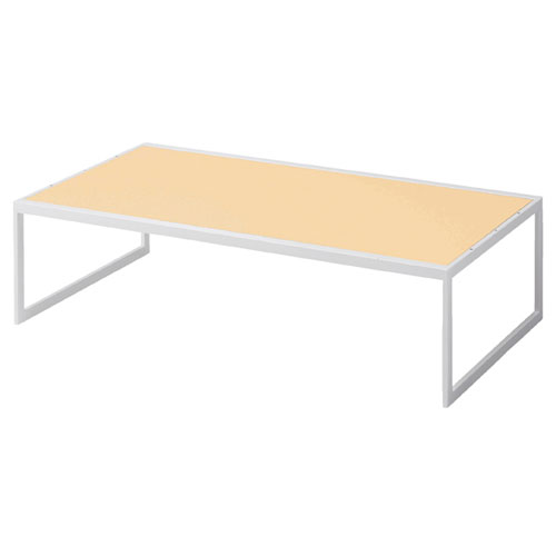 ステップテーブル用上置き台 D50cm エクリュ 61-778-91-1 【メーカー直送/代金引換決済不可】【店舗什..