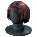 【まとめ買い10個セット品】マネキンヘッド 顔無し 黒 61-163-4-2 【小物 ディスプレー 組み立て簡単 トルソー ボディ マネキン ヘッド 店舗】【厨...