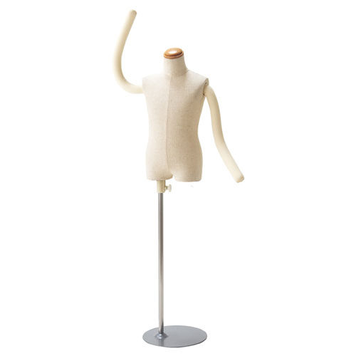 【まとめ買い10個セット品】子供腕付き芯地張ボディ 身長110cm(5才) 61-780-56-2 ...