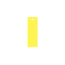 【まとめ買い10個セット品】カラーさげ札〔糸つき〕 イエロー 500 61-753-71-4 【 販促用品 値付け用品 さげ札 カラーさげ札 】【 販促用品 デ...