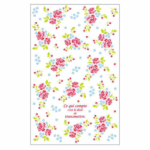 ローズガーデン OPPギフトバッグ 19×30 50枚 61-267-10-3 【店舗什器 小物 ディスプレー ギフト ラッピング 包装紙 袋 消耗品 店舗備品...