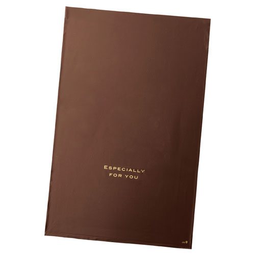 【まとめ買い10個セット品】梨地 シンプルビッグバッグ 57×90 20枚 61-272-6-1 【店舗什器 小物 ディスプレー ギフト ラッピング 包装紙 袋...