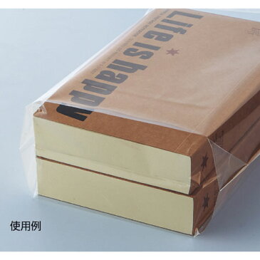 【まとめ買い10個セット品】 透明袋 底マチタイプ 13×24×底マチ4 100枚【店舗什器 小物 ディスプレー ギフト ラッピング 包装紙 袋 消耗品 店舗備品】【厨房館】