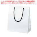 マット貼り紙袋 白 22×12×27cm 10枚 61-781-95-3 【厨房館】