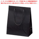 マット貼り紙袋 黒 22×12×27cm 50枚 61-781-96-10 【厨房館】