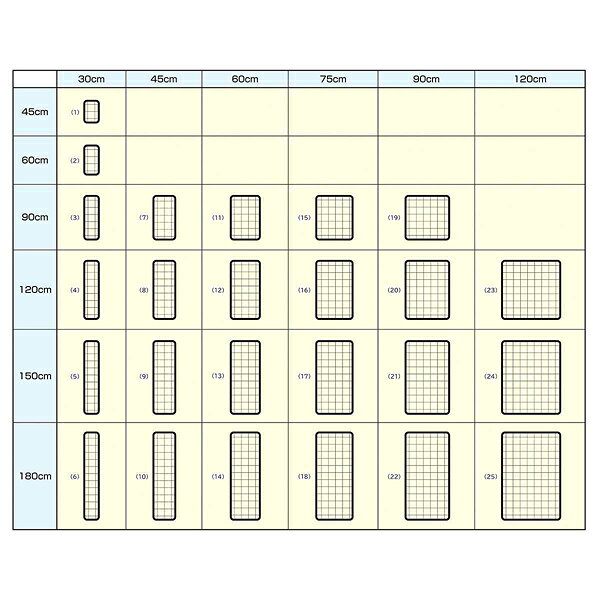 ネット グレー180×120cm 61-809-65-25 【厨房館】