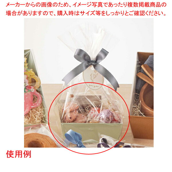 【まとめ買い10個セット品】ギフトトレー ニュアンスカラー ルミエールグリーン 幅13[11]×奥行13[11]×高さ5cm 61-811-65-1 【厨房館】