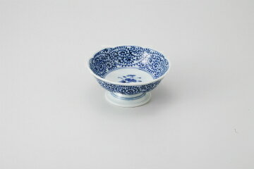 Small Bowls - 【38K150-18】古染タコ唐草 デザート鉢まごころ第38集【キャンセル/返品不可】【 おしゃれ 食器 テーブルウェア 業務用 居酒屋 レストラン 喫茶店 ホテル 家庭用】【厨房館】
