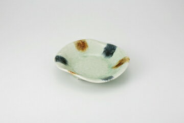 【まとめ買い10個セット品】和食器 呉須錆灰流し 三ツ足6寸皿 37K089-18 まごころ第37集 【キャンセル/返品不可】【厨房館】