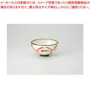 【まとめ買い10個セット品】和食器 萩粉引 平小鉢(赤絵) 37H097-10 まごころ第37集 【キャンセル/返品不可】【厨房館】