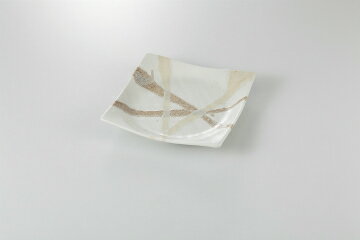 【まとめ買い10個セット品】和食器 志野乃芽 正角5.5皿 37K182-22 まごころ第37集 【キャンセル/返品不可】【厨房館】