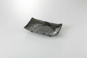 和食器 御影黒 焼物皿 37K201-11 まごころ第37集 【キャンセル/返品不可】【厨房館】