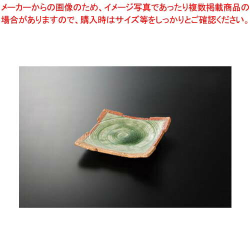 和食器 伊賀渦紋 正角皿 37Q023-08 まごころ第37集 【キャンセル/返品不可】【厨房館】