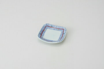 和食器 錦京十草 3.5角皿 37K227-20 まごころ第37集 【キャンセル/返品不可】【厨房館】