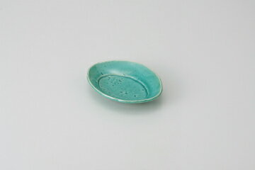 Oval Dishes - 【38K083-11】トルコ貫入 楕円リム小皿まごころ第38集【キャンセル/返品不可】【 おしゃれ 食器 テーブルウェア 業務用 居酒屋 レストラン 喫茶店 ホテル 家庭用】【厨房館】
