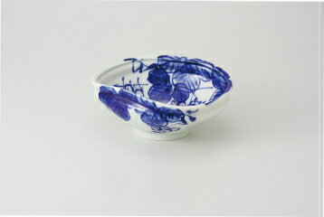 和食器 手書ぶどう絵 ひねり鉢 37K036-25 まごころ第37集 【キャンセル/返品不可】【厨房館】