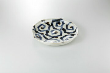 和食器 安南唐草 変型尺皿 37K254-03 まごころ第37集 【キャンセル/返品不可】【厨房館】