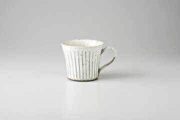 【まとめ買い10個セット品】和食器 粉引削ぎ目 マグカップ 37K435-04 まごころ第37集 【キャンセル/返品不可】【厨房館】