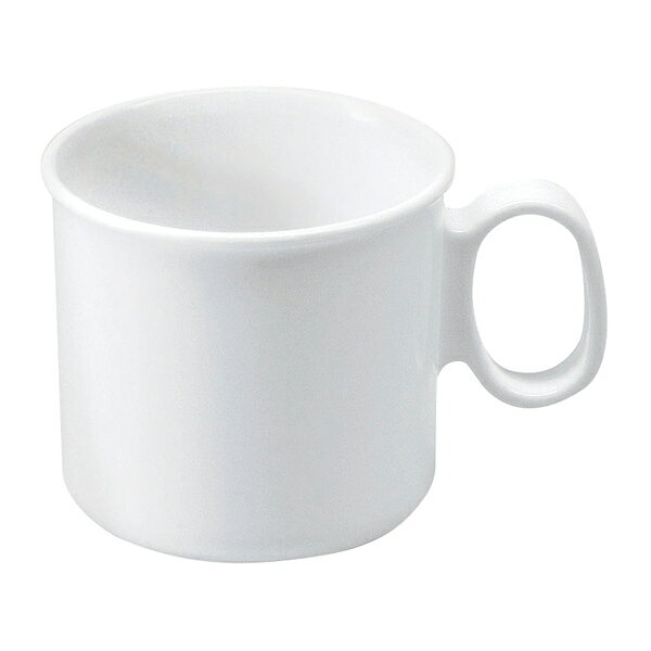 7041W 片手コップ220ml ホワイト【厨房館】