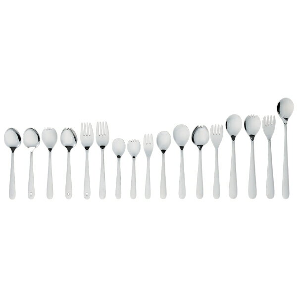 18-8#4400オールミラー仕上げベビーフォーク【厨房館】