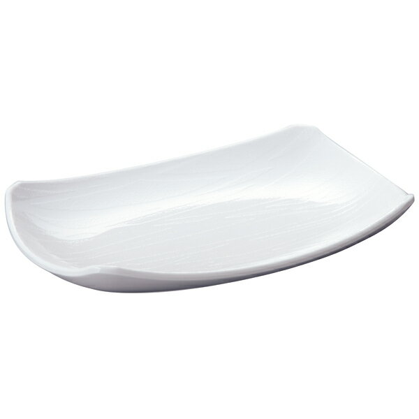 菜津味 長角皿・弦 白 SS-23-W【厨房館】