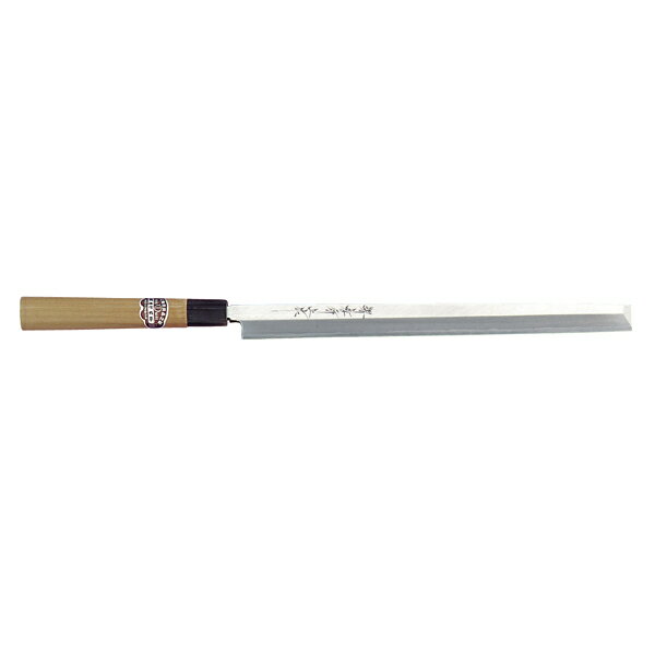 商品の仕様■規格36cm No.05027■刃渡360mm■白三鋼・本霞研・水牛柄■日本安来の白三鋼を使用し、本霞研を施した本職用の切れ味の鋭い和包丁です。※商品画像はイメージです。複数掲載写真も、商品は単品販売です。予めご了承下さい。※商品の外観写真は、製造時期により、実物とは細部が異なる場合がございます。予めご了承下さい。※色違い、寸法違いなども商品画像には含まれている事がございますが、全て別売です。ご購入の際は、必ず商品名及び商品の仕様内容をご確認下さい。※原則弊社では、お客様都合（※色違い、寸法違い、イメージ違い等）での返品交換はお断りしております。ご注文の際は、予めご了承下さい。
