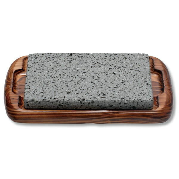 富士溶岩・石焼セット(大)ナチュラルSA-51【厨房館】