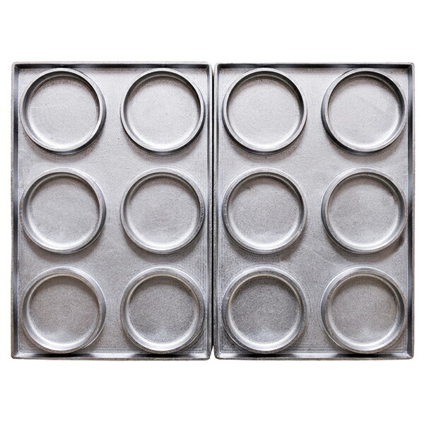 【左右1枚ずつ】マルチベーカーPRO専用型 大判焼 6個取り