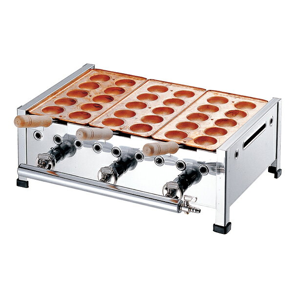 明石焼 8穴用 1枚掛セット LP【厨房館】